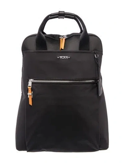 Pre-owned Tumi Nylon Backpack In Black