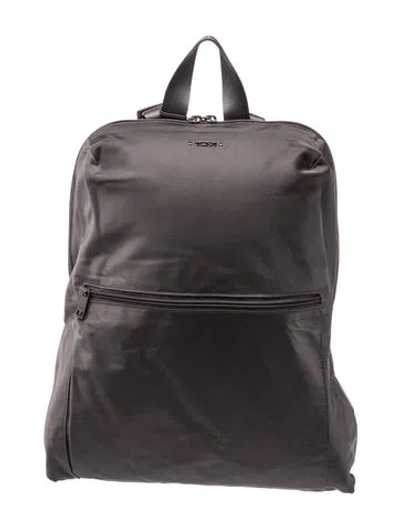 Pre-owned Tumi Nylon Backpack In Black