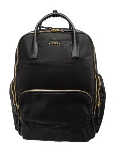 Pre-owned Tumi Nylon Backpack In Black
