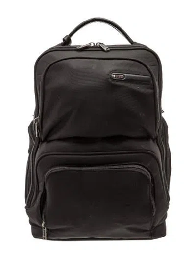 Pre-owned Tumi Nylon Backpack In Black