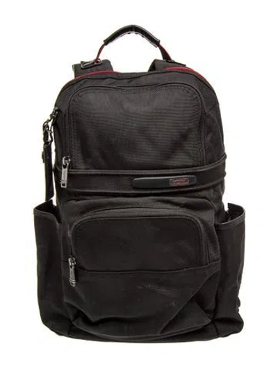 Pre-owned Tumi Nylon Backpack In Black