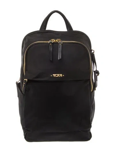 Pre-owned Tumi Nylon Backpack In Black