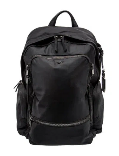 Pre-owned Tumi Nylon Backpack In Black