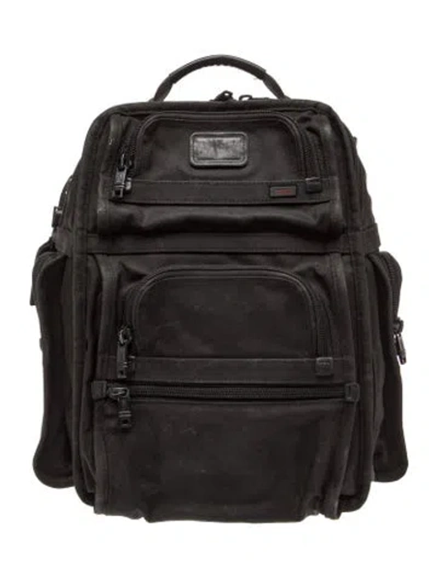 Pre-owned Tumi Nylon Backpack In Black