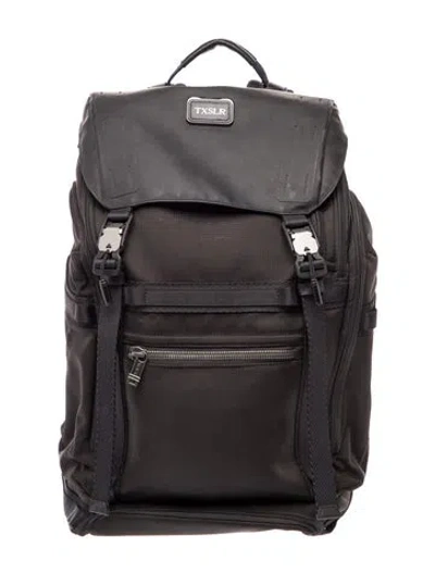 Pre-owned Tumi Nylon Backpack In Black