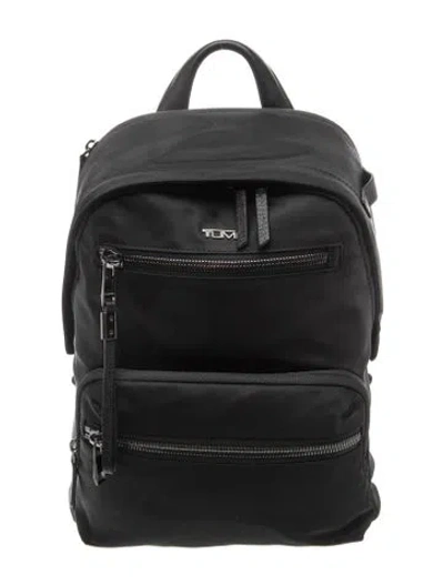 Pre-owned Tumi Nylon Backpack In Black