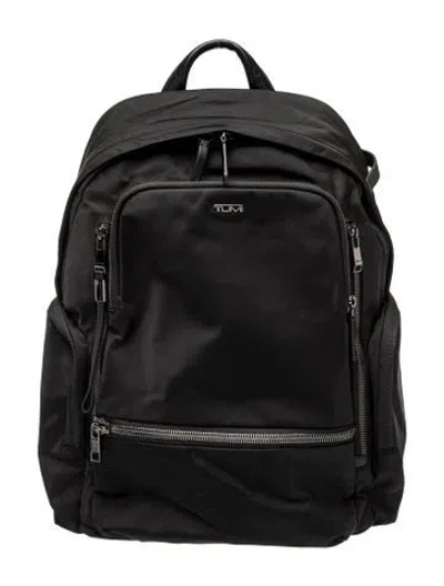 Pre-owned Tumi Nylon Backpack In Black