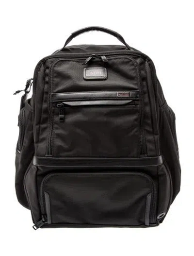 Pre-owned Tumi Nylon Backpack In Black