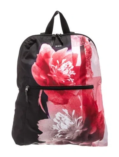 Pre-owned Tumi Nylon Backpack In Black