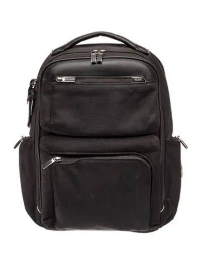 Pre-owned Tumi Nylon Backpack In Black