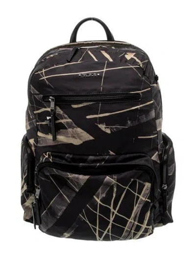 Pre-owned Tumi Nylon Backpack In Black