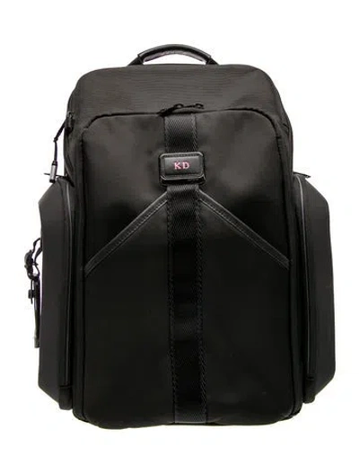 Pre-owned Tumi Nylon Backpack In Black