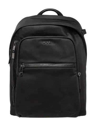 Pre-owned Tumi Nylon Backpack In Black