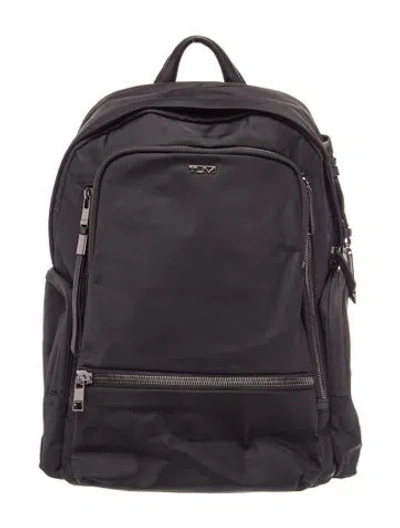 Pre-owned Tumi Nylon Backpack In Black