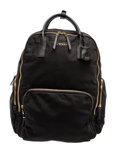 Pre-owned Tumi Nylon Backpack In Black