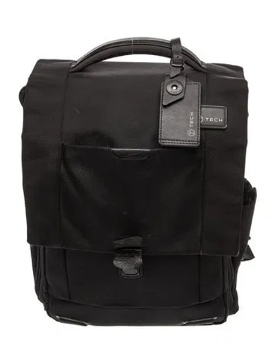 Pre-owned Tumi Nylon Backpack In Black