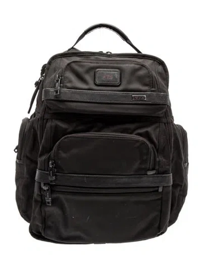 Pre-owned Tumi Nylon Backpack In Black
