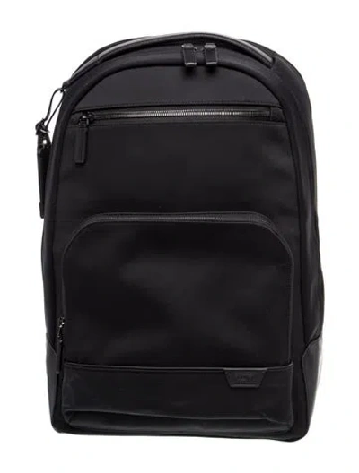 Pre-owned Tumi Nylon Backpack In Black