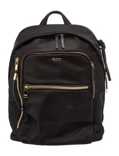 Pre-owned Tumi Nylon Backpack In Black