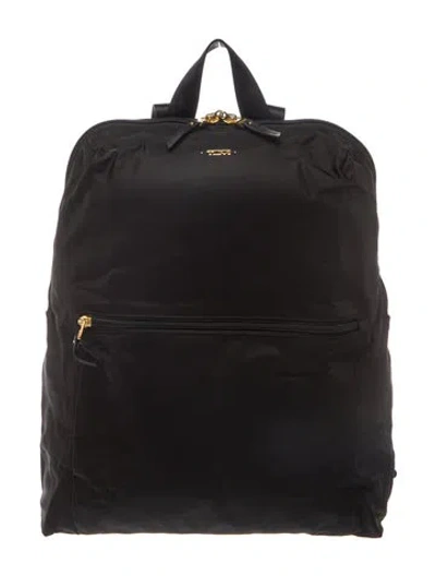 Pre-owned Tumi Nylon Backpack In Black