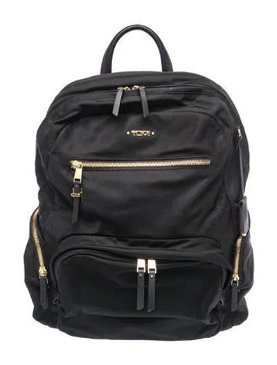 Pre-owned Tumi Nylon Backpack In Black