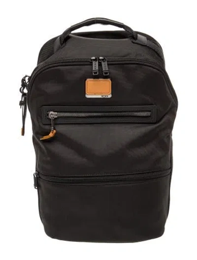 Pre-owned Tumi Nylon Backpack In Black