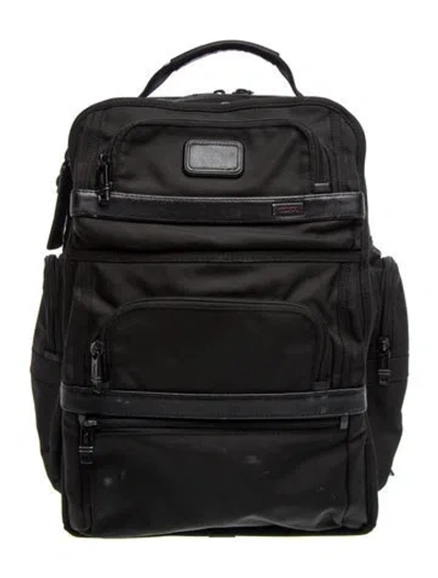Pre-owned Tumi Nylon Backpack In Black