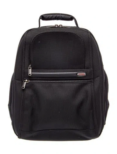 Pre-owned Tumi Nylon Backpack In Black