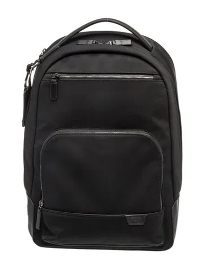 Pre-owned Tumi Nylon Backpack In Black