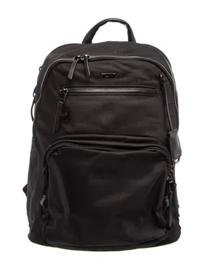 Pre-owned Tumi Nylon Backpack In Black