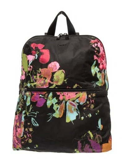 Pre-owned Tumi Nylon Backpack In Black