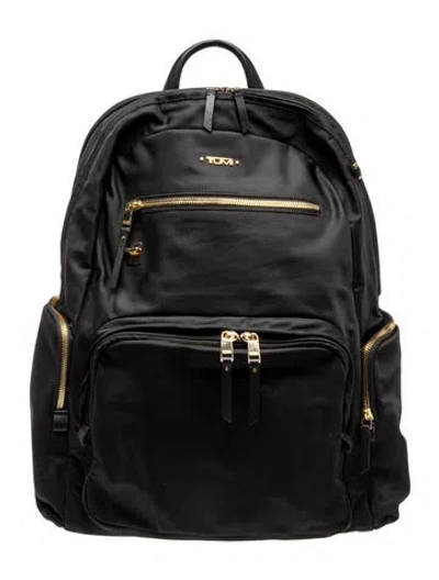 Pre-owned Tumi Nylon Backpack In Black