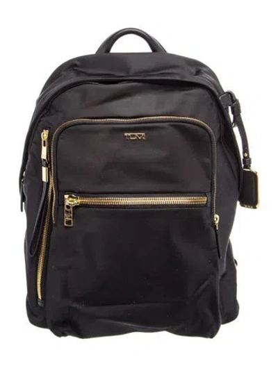 Pre-owned Tumi Nylon Backpack In Black