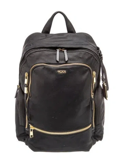 Pre-owned Tumi Nylon Backpack In Black