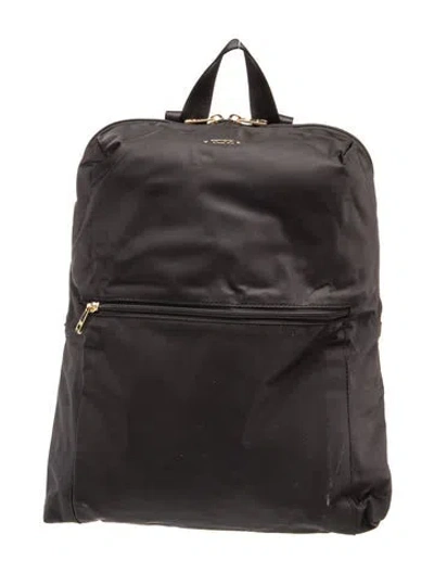 Pre-owned Tumi Nylon Backpack In Black