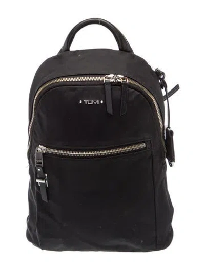 Pre-owned Tumi Nylon Backpack In Black