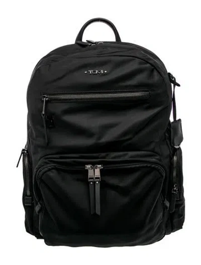 Pre-owned Tumi Nylon Backpack In Black