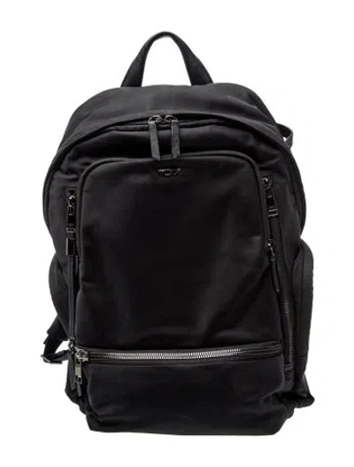 Pre-owned Tumi Nylon Backpack In Black