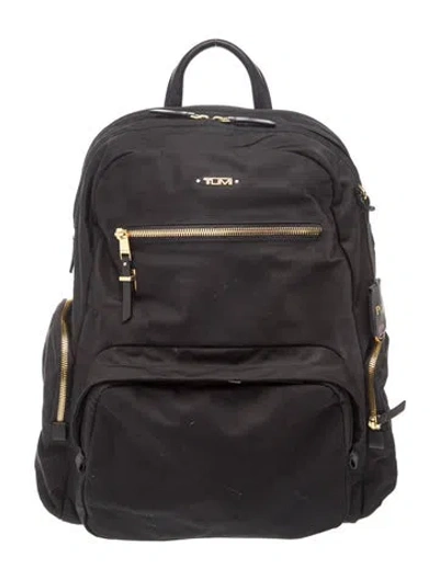 Pre-owned Tumi Nylon Backpack In Black