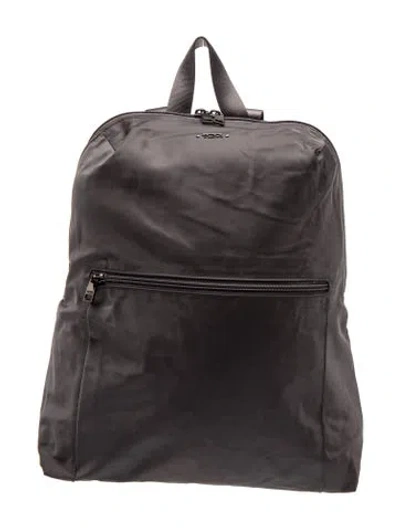 Pre-owned Tumi Nylon Backpack In Black
