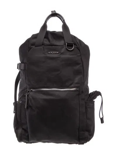 Pre-owned Tumi Nylon Backpack In Black