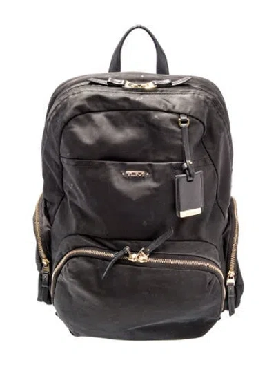 Pre-owned Tumi Nylon Backpack In Blue