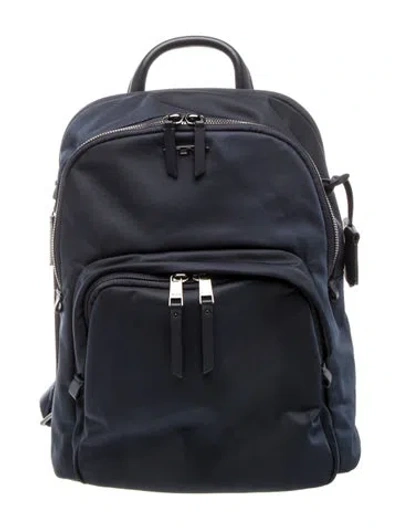 Pre-owned Tumi Nylon Backpack In Blue