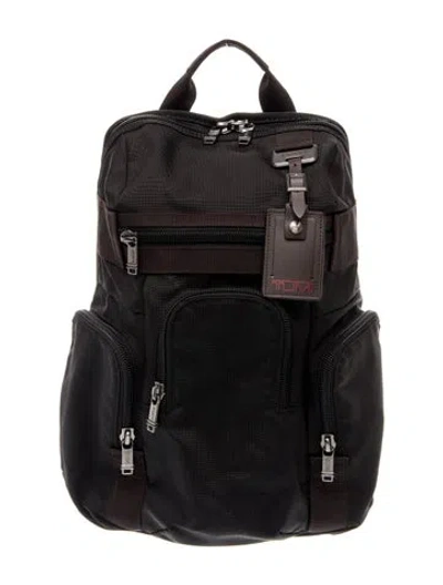 Pre-owned Tumi Nylon Backpack In Blue