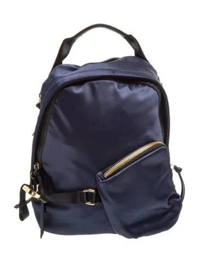Pre-owned Tumi Nylon Backpack In Blue