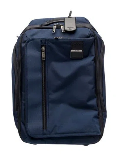 Pre-owned Tumi Nylon Backpack In Blue