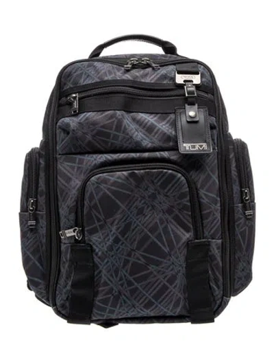 Pre-owned Tumi Nylon Backpack In Blue