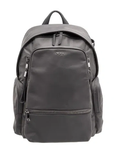 Pre-owned Tumi Nylon Backpack In Gray