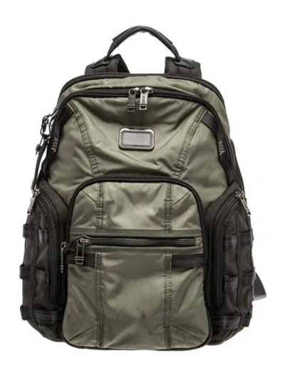 Pre-owned Tumi Nylon Backpack In Grey
