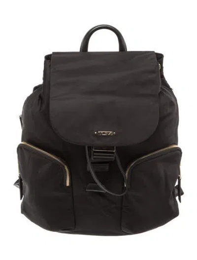 Pre-owned Tumi Nylon Backpack In Grey